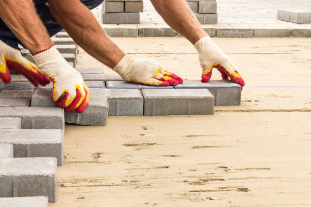 Residential Paver Driveway in Cabin John, MD